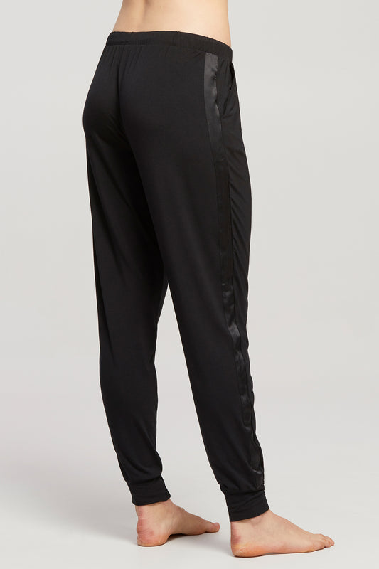 Jogger With Silk Trim