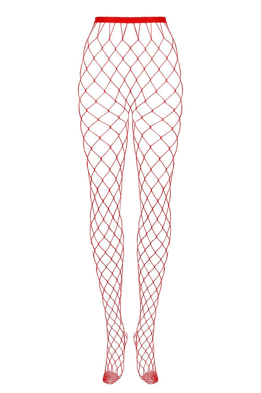 Сексуальні червоні колготки Obsessive