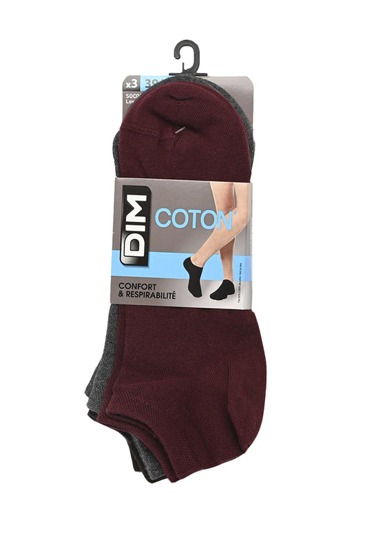 Чоловічі Низькі Шкарпетки (3шт) Basics Coton DIM