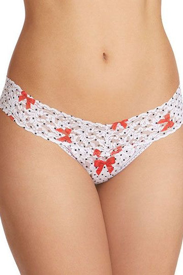 Трусики Стринги Dotty Bows Hanky Panky