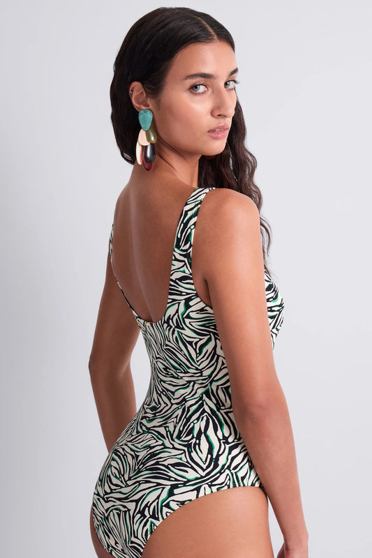 Слитный купальник Aubade Tropical Splash