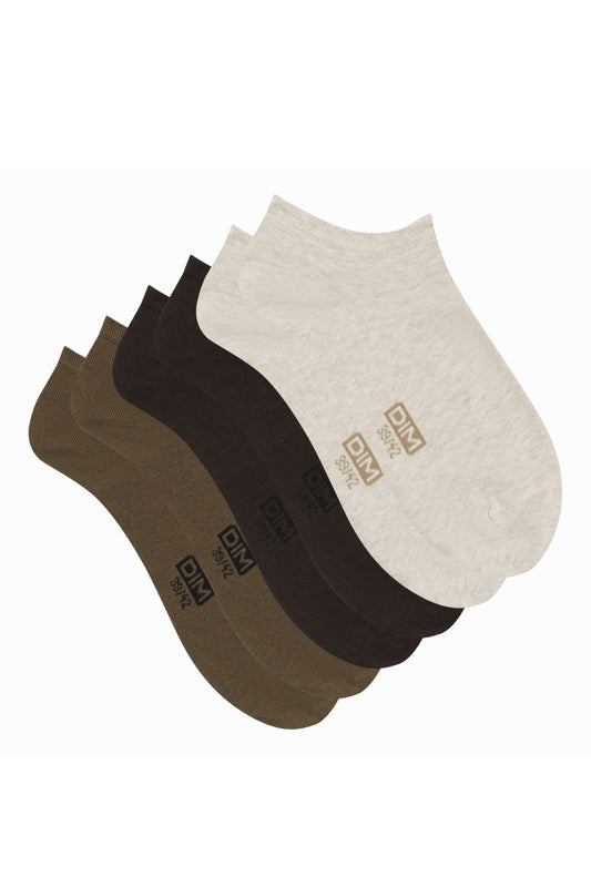 Чоловічі Низькі Шкарпетки (3шт) Basics Coton DIM