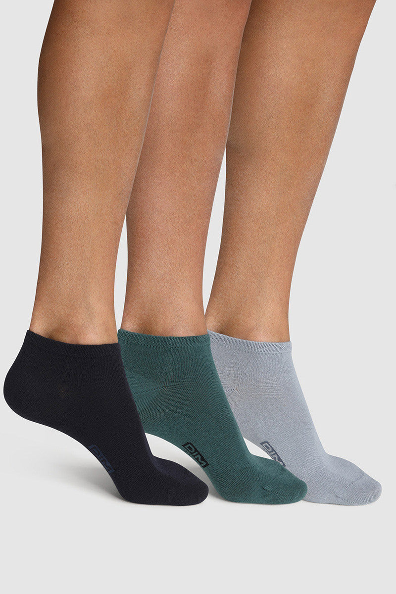 Чоловічі низькі шкарпетки (3шт) basics coton DIM