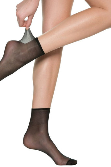 Жіночі шкарпетки з невидимою гумкою (2шт) Essentiels de DIM DIM