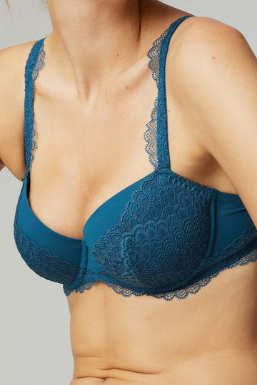 Padded Half Cup Bra